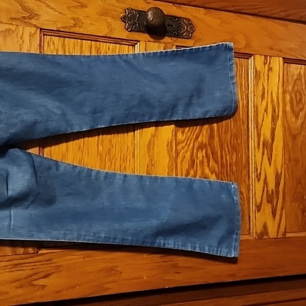 Versace Blue Straight Leg Jeans - Picture 5 of 15